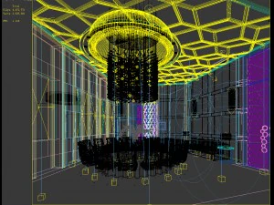 private dining room space 18 3D Model
