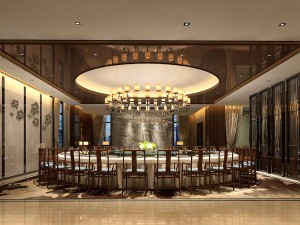private dining room space 19 Model 3D