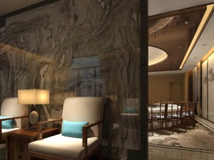 private dining room space 19 3D Model
