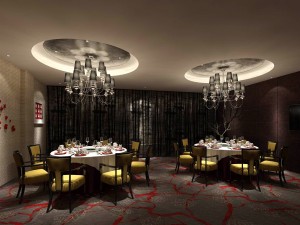 private dining room space 22 3D Model