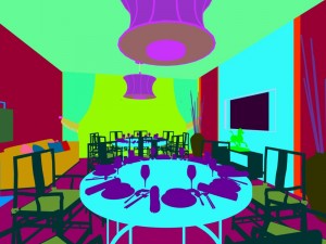private dining room space 23 3D Модель