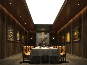 private dining room space 25 3D Model