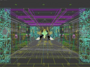 private dining room space 29 3D Model