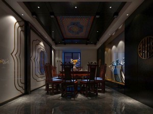 private dining room space 31 3D 모델