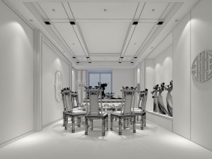 private dining room space 31 3D Модель