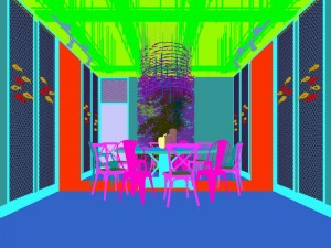 private dining room space 33 3Dモデル