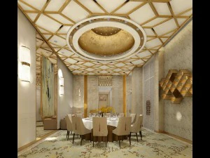 priv&eacute;-eetkamerruimte 35 3D Model