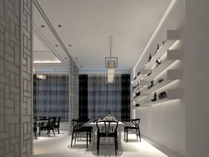 sala de jantar privada 37 Modelo 3D