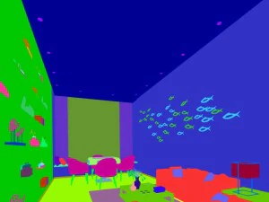 sala de jantar privada 37 Modelo 3D