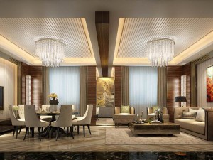 private dining room space 39 3D Model