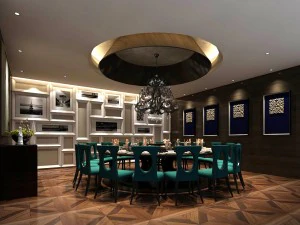 sala da pranzo privata spazio 40 Modello 3D