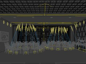 private dining room space 41 3D Model