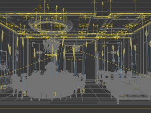 private dining room space 42 3D Model