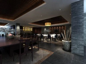 отдельная столовая 44 3D Модель