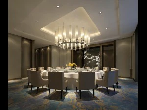 private dining room space 44 3D Model