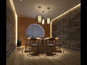 private dining room space 48 3D Model