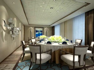 sala da pranzo privata spazio 49 Modello 3D