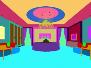 private dining room space 54 3D Модель