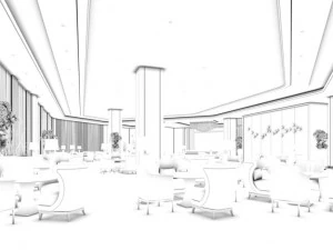 real estate sales exhibition design 3D Model