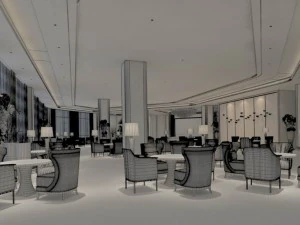 real estate sales exhibition design 3D Model