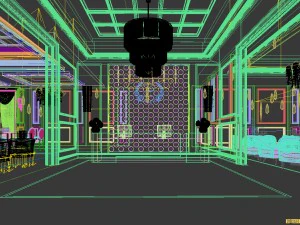 real estate sales exhibition design 3D Model