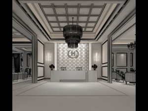 real estate sales exhibition design 01 Modelo 3D