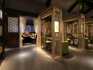 restaurant teahouse cafe drinks clubhoue 01 3D Model