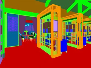 restaurant teahouse cafe drinks clubhoue 01 3D Model
