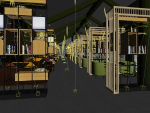 restaurant teahouse cafe drinks clubhoue 01 3D Model