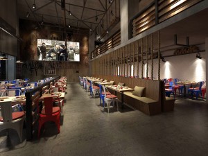 restaurant teahouse cafe drinks clubhouse 01 3D Model