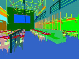 restaurant teahouse cafe drinks clubhouse 01 3D Model