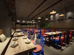 restaurant teahouse cafe drinks clubhouse 01 3D Model