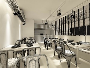restaurant teahouse cafe drinks clubhouse 01 3D Model