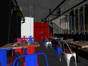 restaurant teahouse cafe drinks clubhouse 01 3D Model