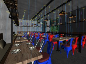 restaurant teahouse cafe drinks clubhouse 01 3D Model