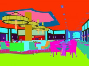 restaurant teahouse cafe drinks clubhouse 02 3D Model