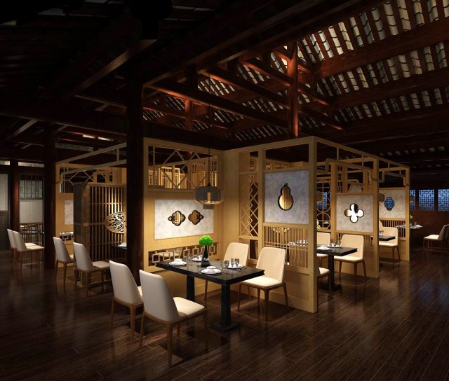 restaurant teahouse cafe drinks clubhouse 04 3D 모델 .c4d .max .obj .3ds .fbx .stl .blend 
