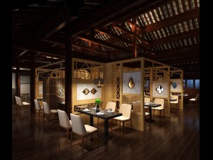 restaurant teahouse cafe drinks clubhouse 04 Model 3D