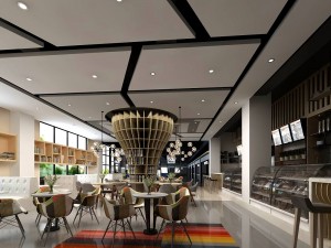 restaurant teahouse cafe drinks clubhouse 05 3D Model