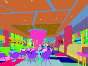 restaurant teahouse cafe drinks clubhouse 05 3D Model