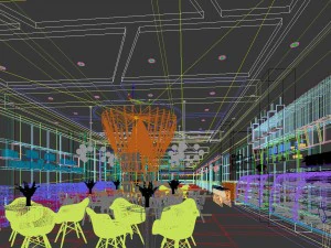 restaurant teahouse cafe drinks clubhouse 05 3D Model