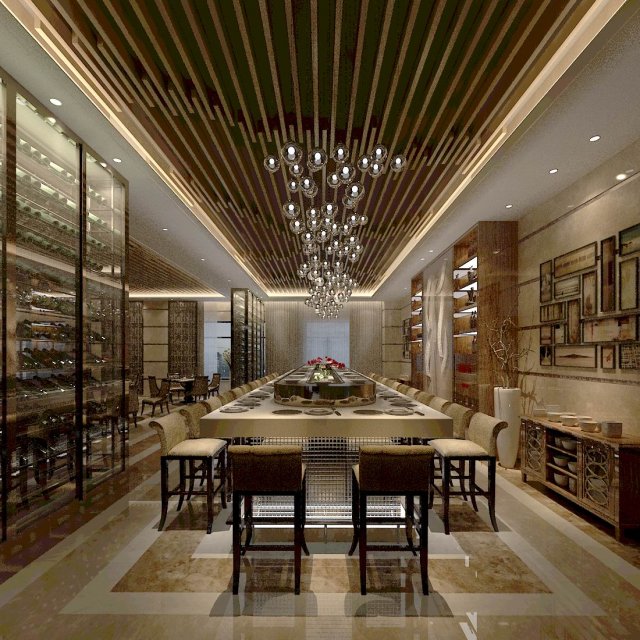 restaurant teahouse cafe drinks clubhouse 09 Modèle 3D .c4d .max .obj .3ds .fbx .stl .blend 