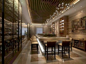 restaurant teahouse cafe drinks clubhouse 09 Modèle 3D