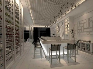 restaurant teahouse cafe drinks clubhouse 09 3D Model