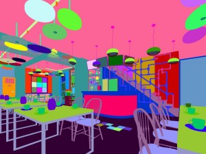 restaurant teahouse cafe drinks clubhouse 10 3D Модель