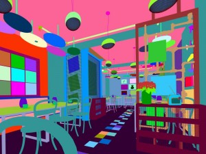 restaurant teahouse cafe drinks clubhouse 10 3D Модель