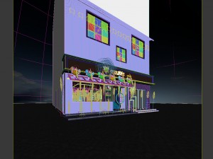 restaurant teahouse cafe drinks clubhouse 10 3D Модель
