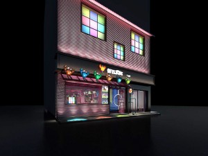 restaurant teahouse cafe drinks clubhouse 10 3D Модель
