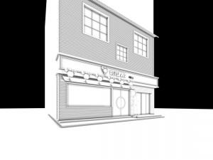 restaurant teahouse cafe drinks clubhouse 10 3D Модель
