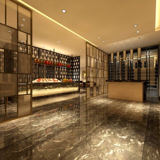 restaurant teahouse cafe drinks clubhouse 11 Modelo 3D .c4d .max .obj .3ds .fbx .stl .blend 
